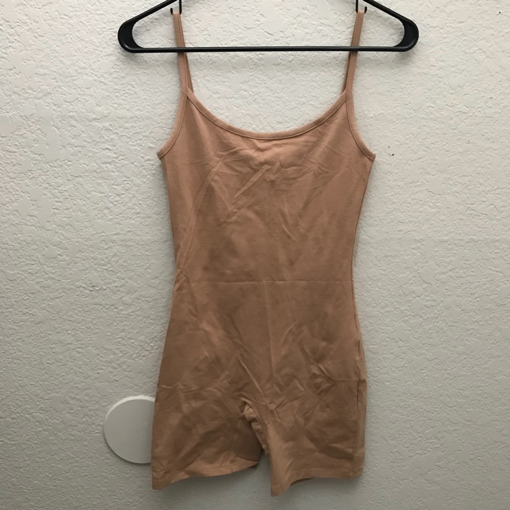 Nude Shorts Bodysuit